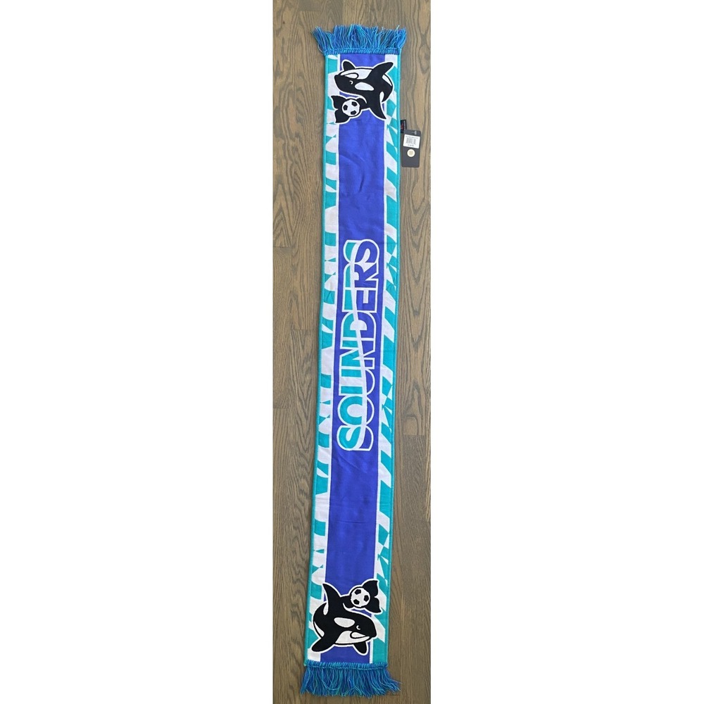Seattle Sounders FC Orca Whale MLS Soccer Scarf